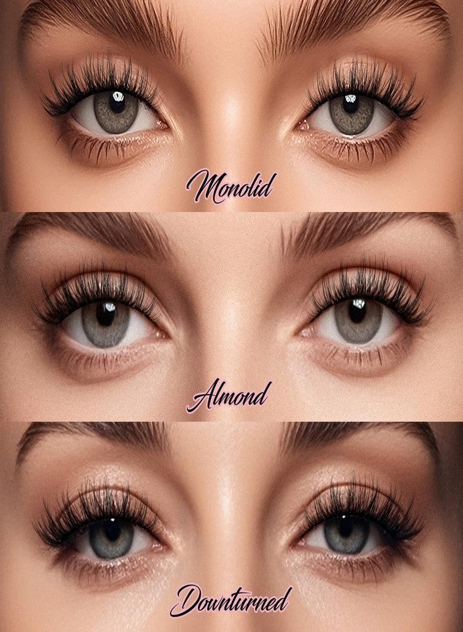 Bepholan False Eyelashes Natural Look Wispy Eyelashes 3D Fluffy Fake Eye Lashes Soft Band Easy to Apply 3 Pair Faux Mink Strip Lashes(M01) - Image 4